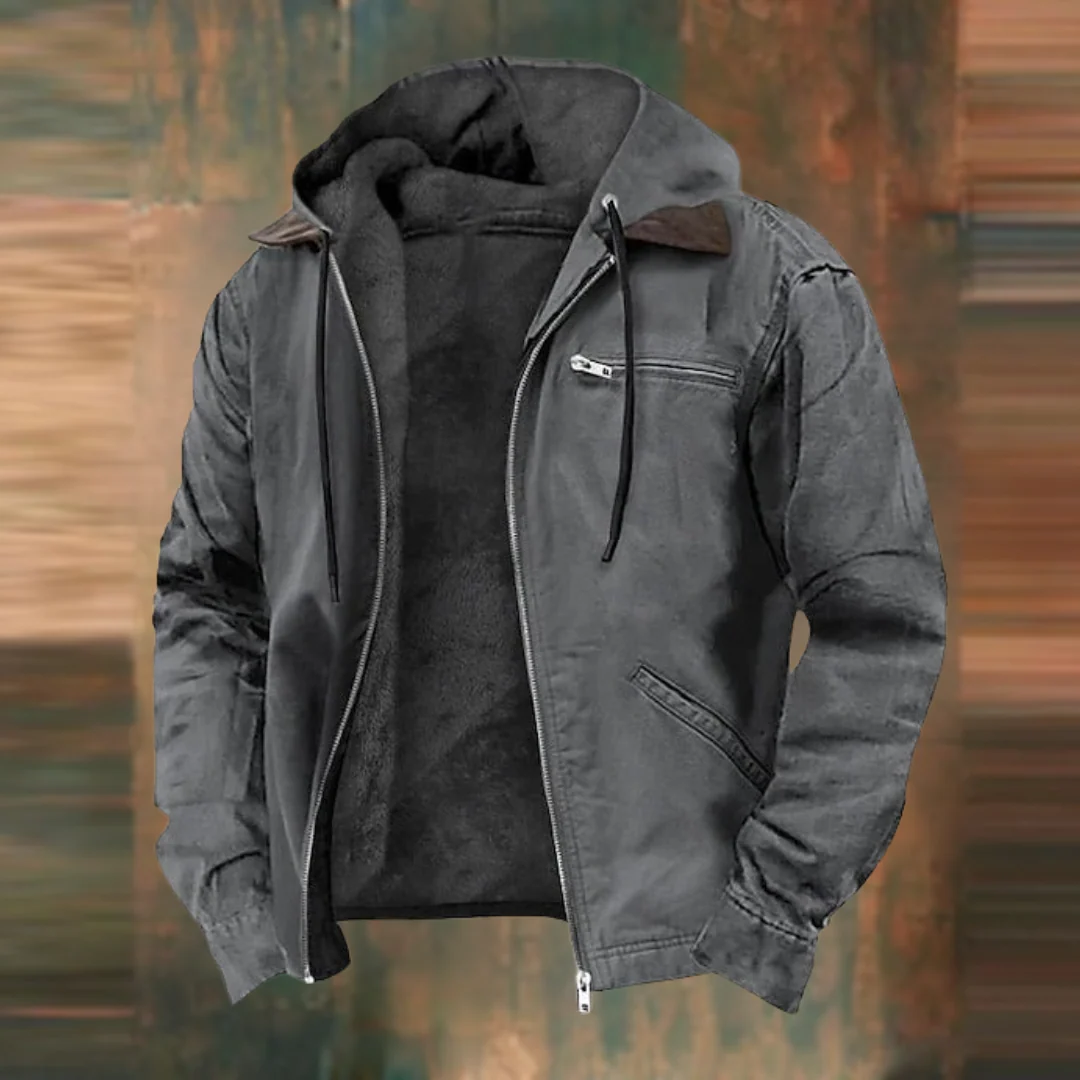 Kapuzenjacke mit mehreren Taschen für Herren - Image 4