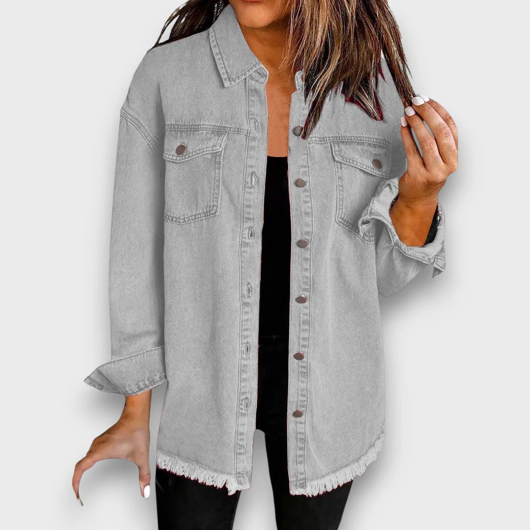 Karela – Klassische Jeansjacke - Image 13