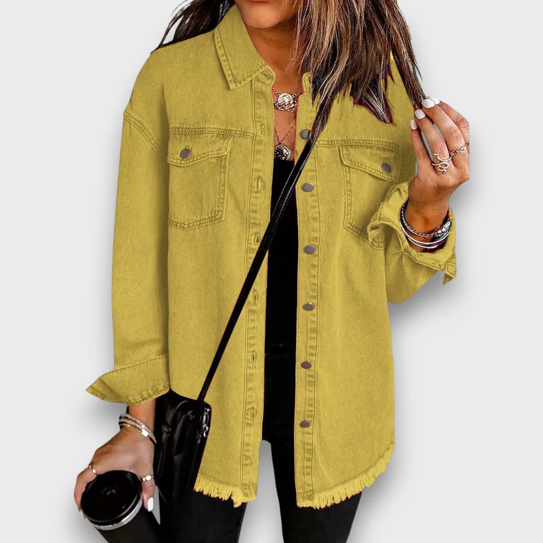 Karela – Klassische Jeansjacke - Image 15