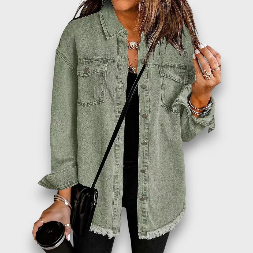 Karela – Klassische Jeansjacke - Image 3