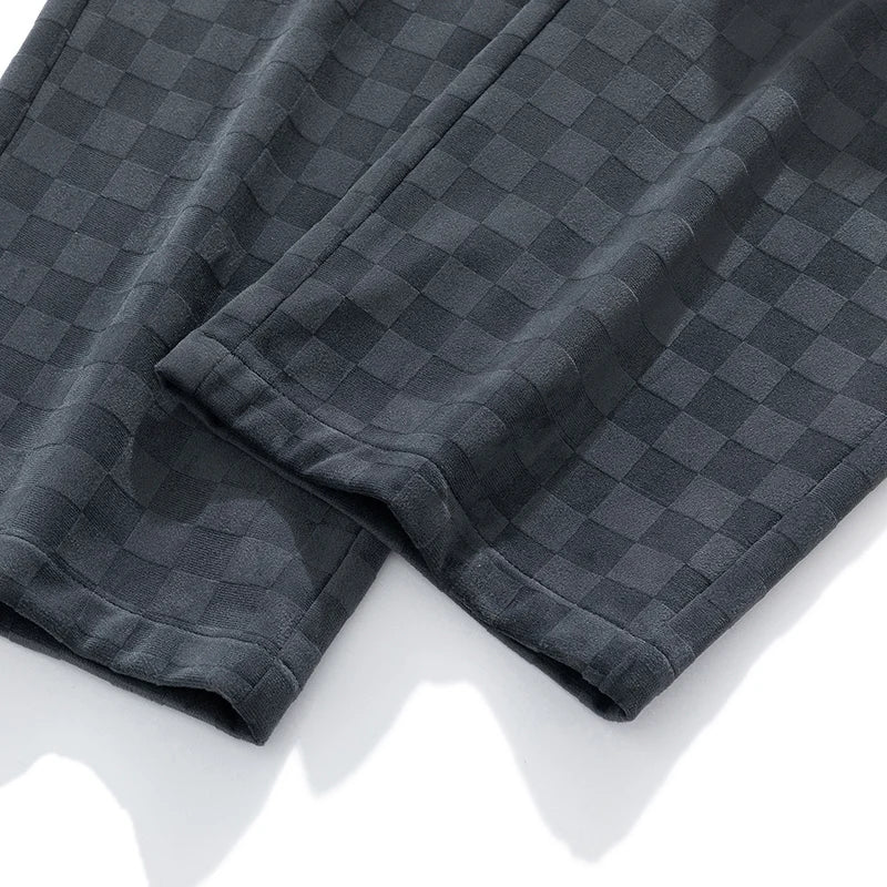 Karierte Cord-Sweatpants für Herren - Image 13