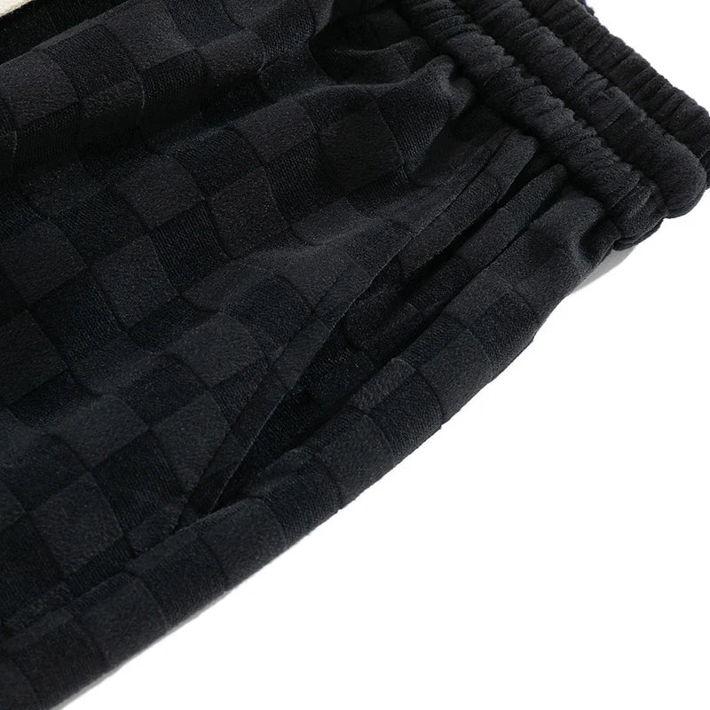 Karierte Cord-Sweatpants für Herren - Image 18