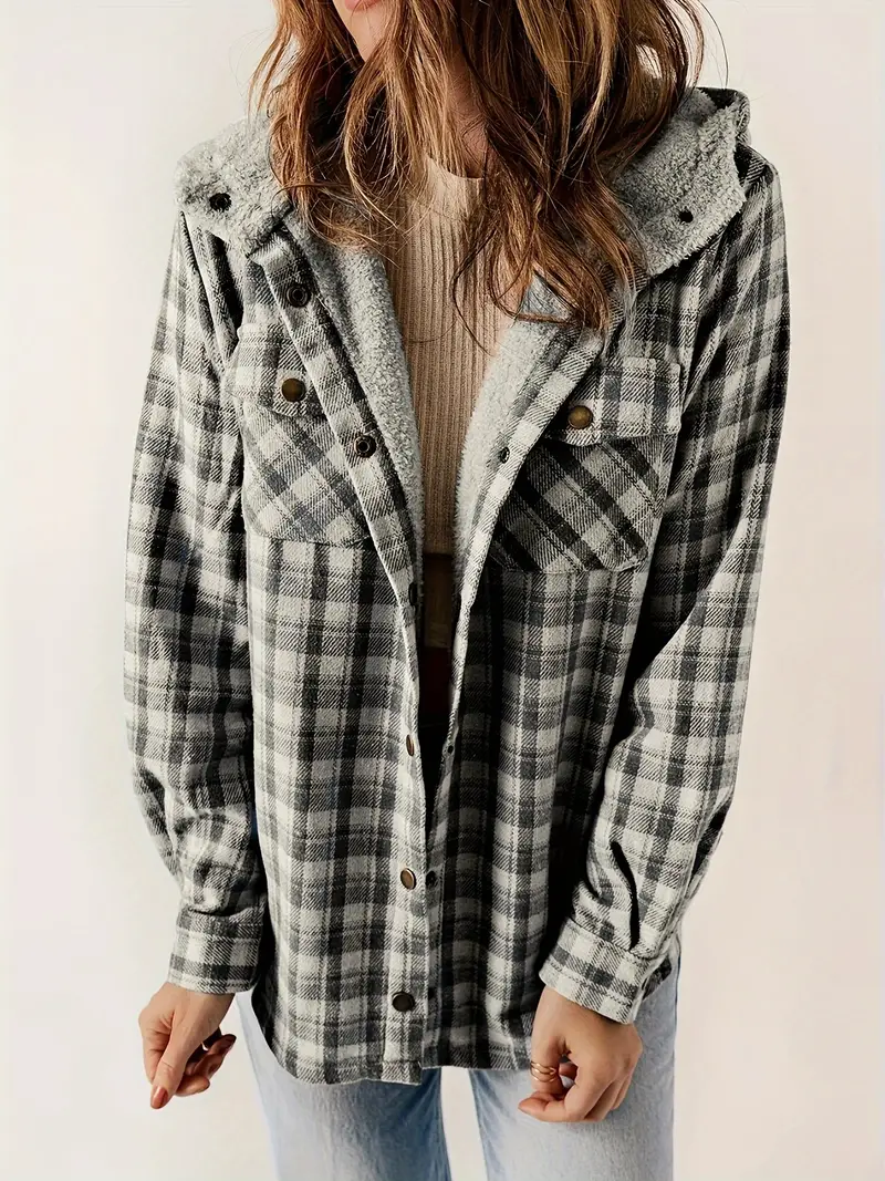 KARIERTER TEDDY FLEECE - Image 10