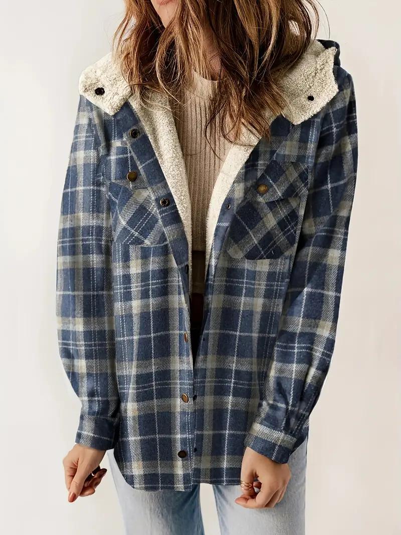 KARIERTER TEDDY FLEECE - Image 12
