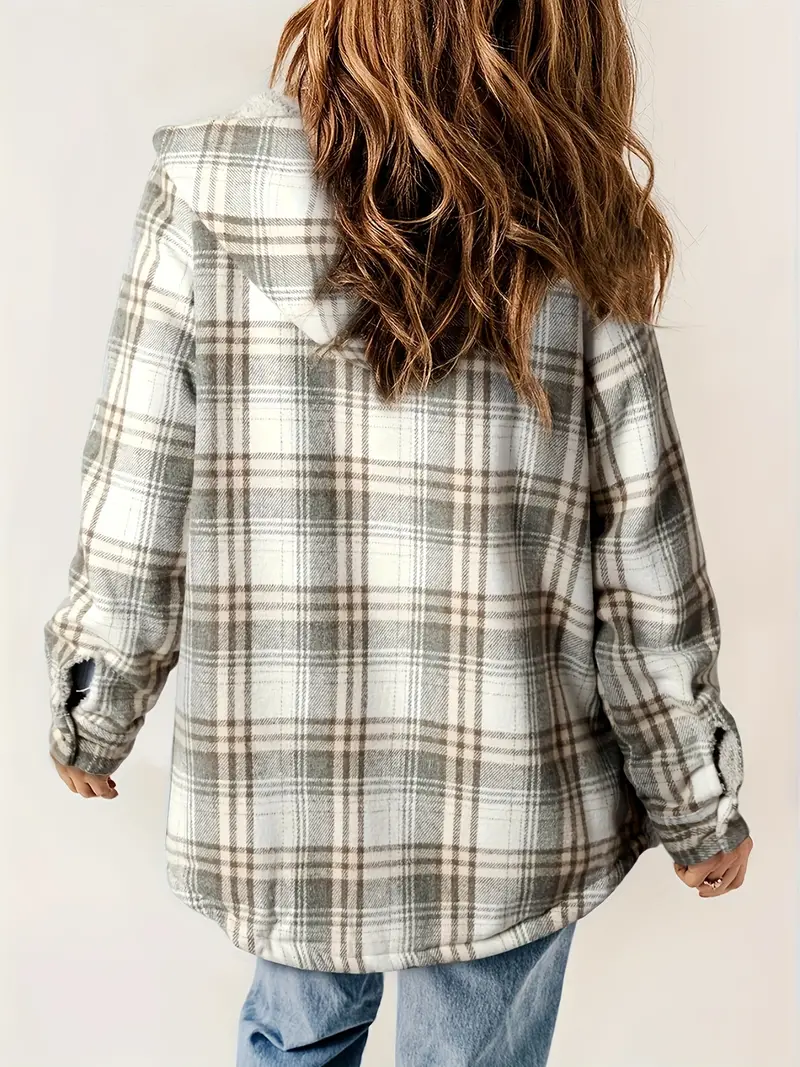 KARIERTER TEDDY FLEECE - Image 2