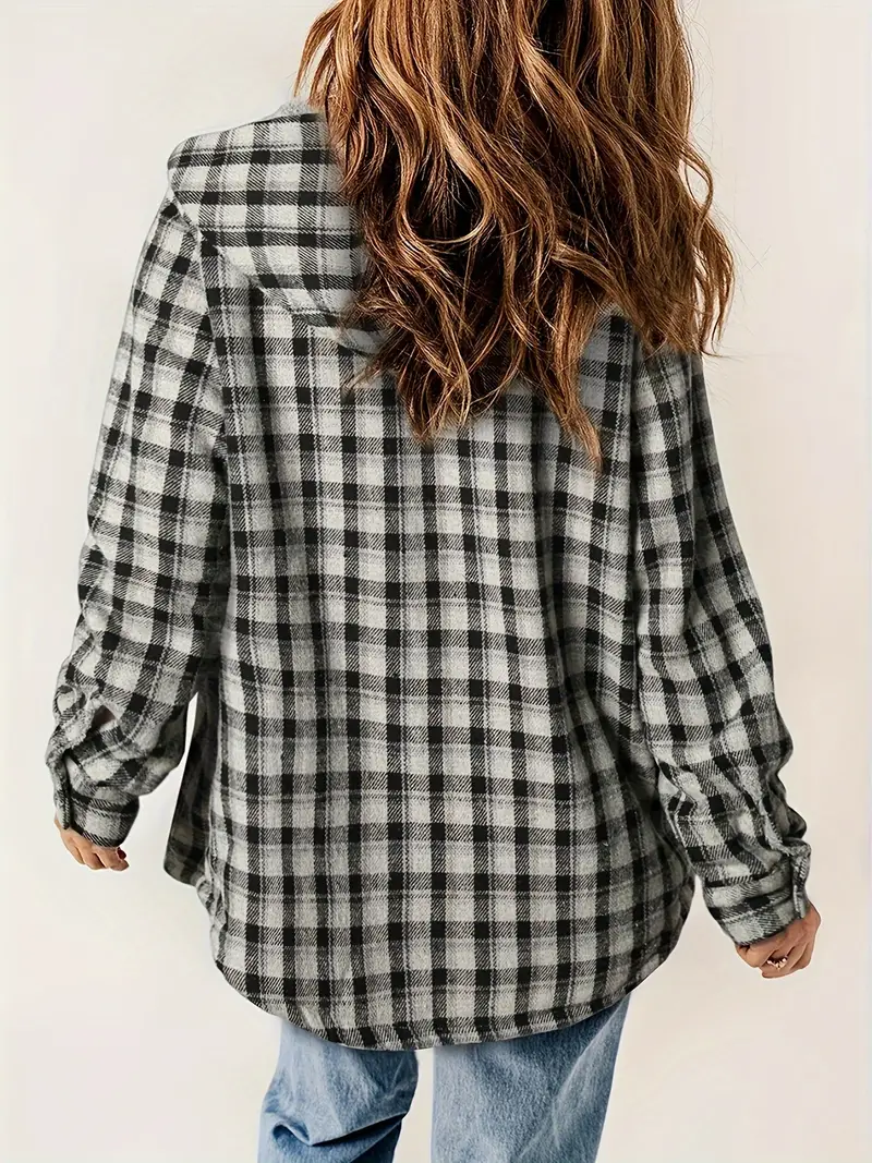 KARIERTER TEDDY FLEECE - Image 4