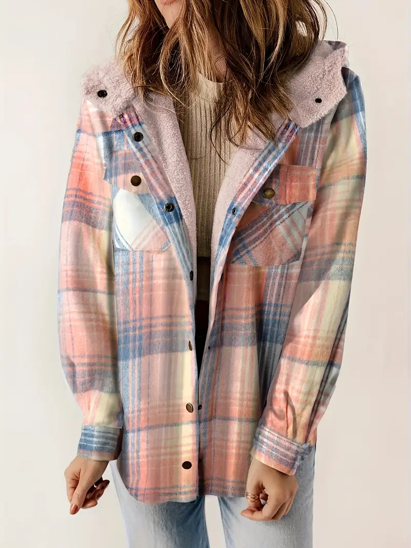 KARIERTER TEDDY FLEECE - Image 7