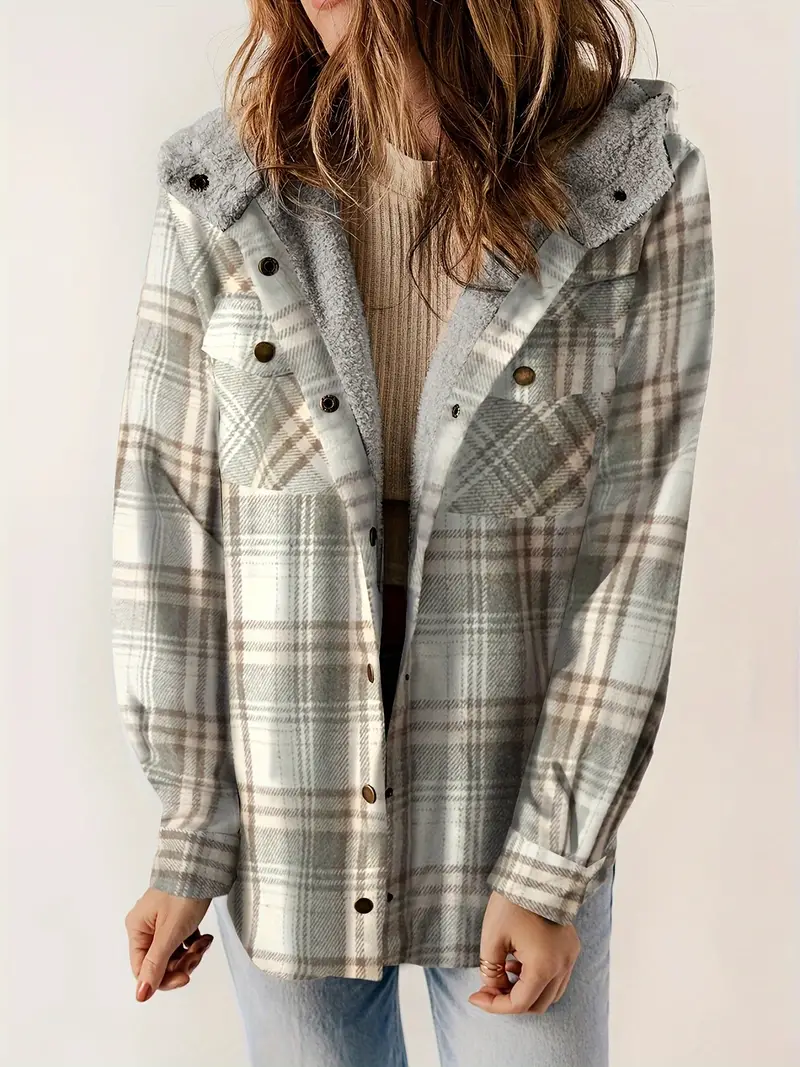 KARIERTER TEDDY FLEECE - Image 8