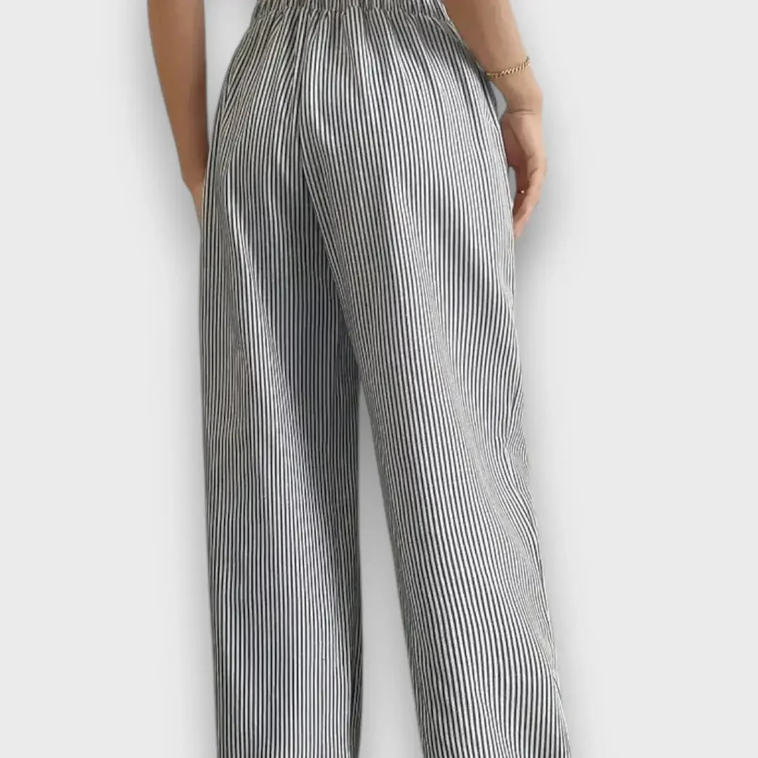 Karina – Hose mit feinen Streifen - Image 7