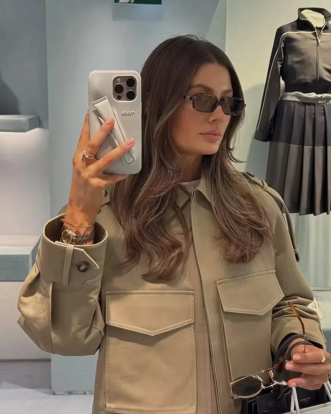 Karine | Kurz geschnittener Trenchjacke - Image 2