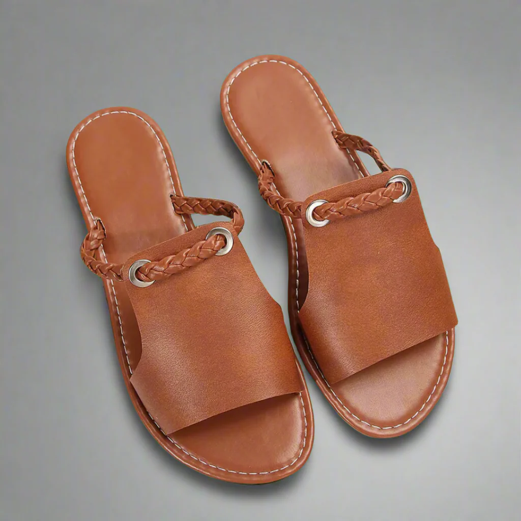 Katelina | Handgefertigte flache Sandalen aus Premium-Material - Image 6