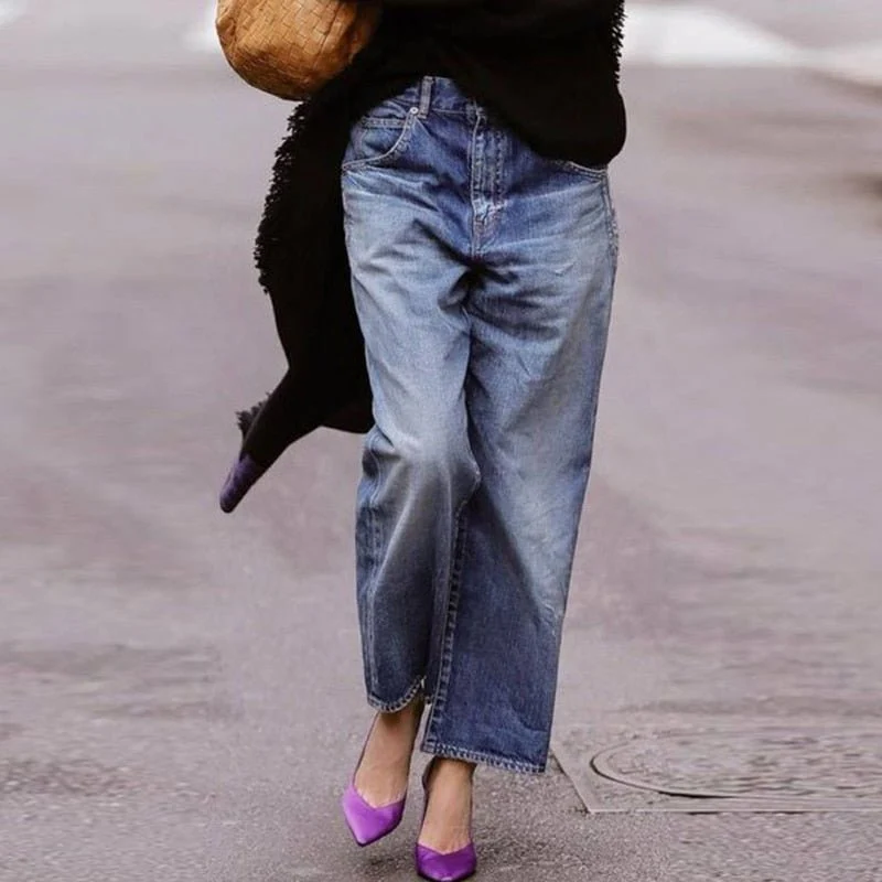 Kathrin - Baggy-Hose mit weitem Bein für Damen - Image 6