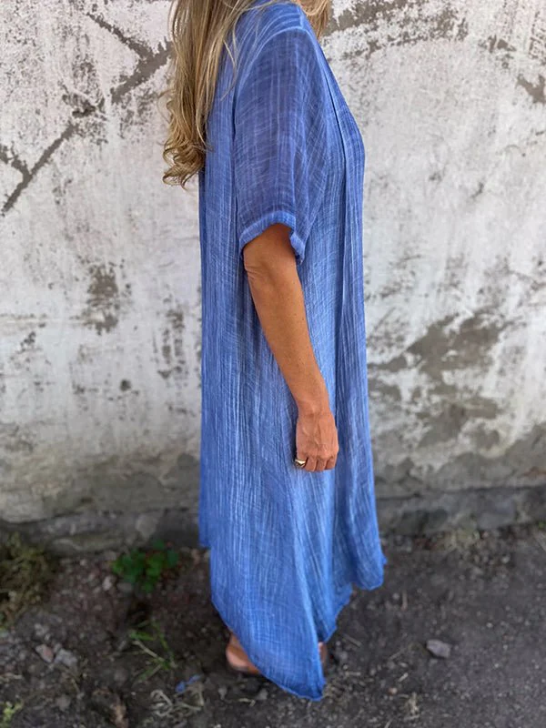 Kathy | Midi-Kleid mit V-Ausschnitt - Image 5