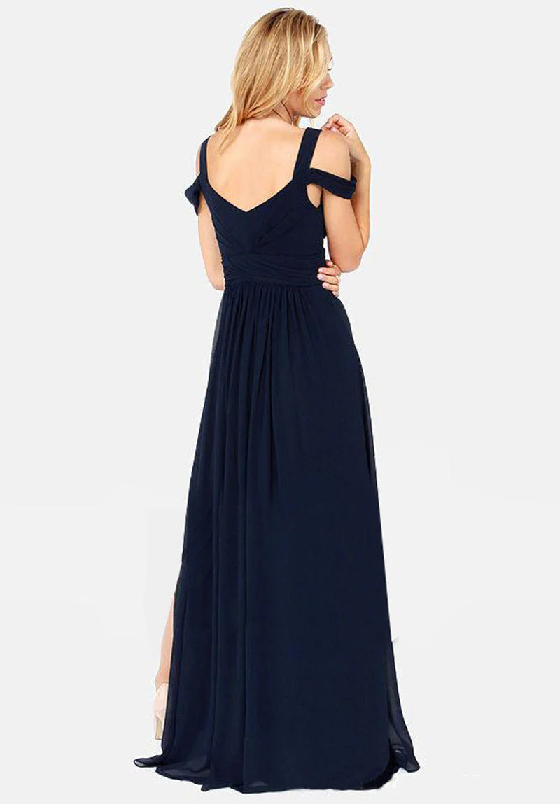 Katja- Langes Elegantes Griechisches Faltenkleid - Image 2