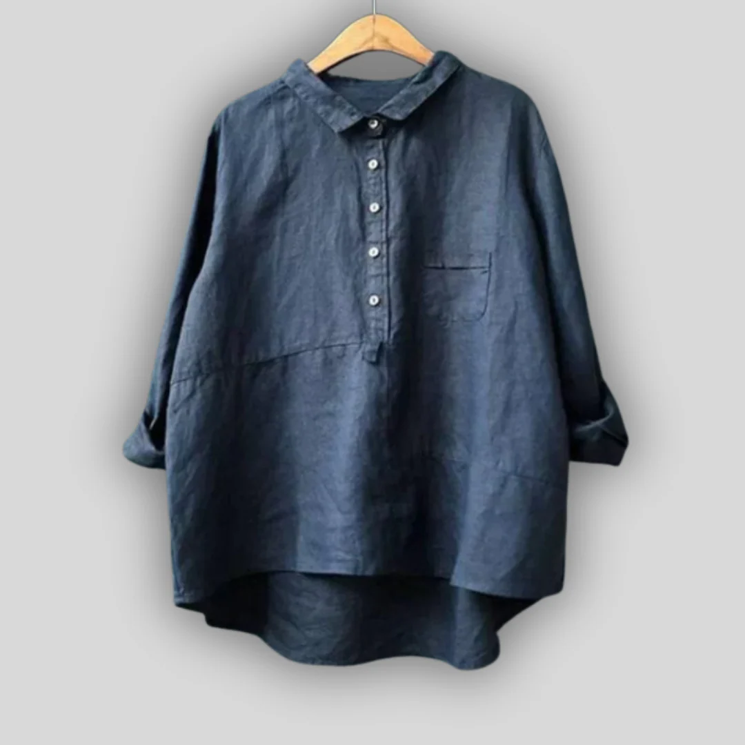 Katrin - Linen Blouse - Image 2