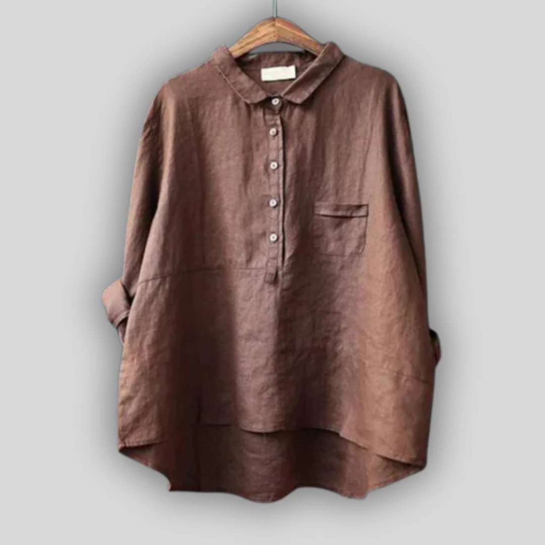 Katrin - Linen Blouse - Image 3