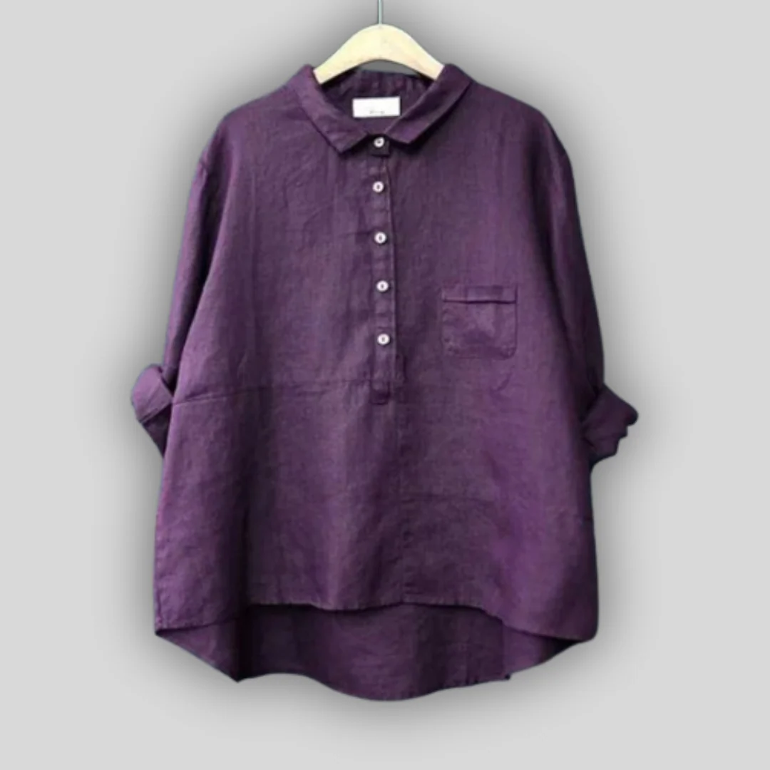 Katrin - Linen Blouse - Image 4