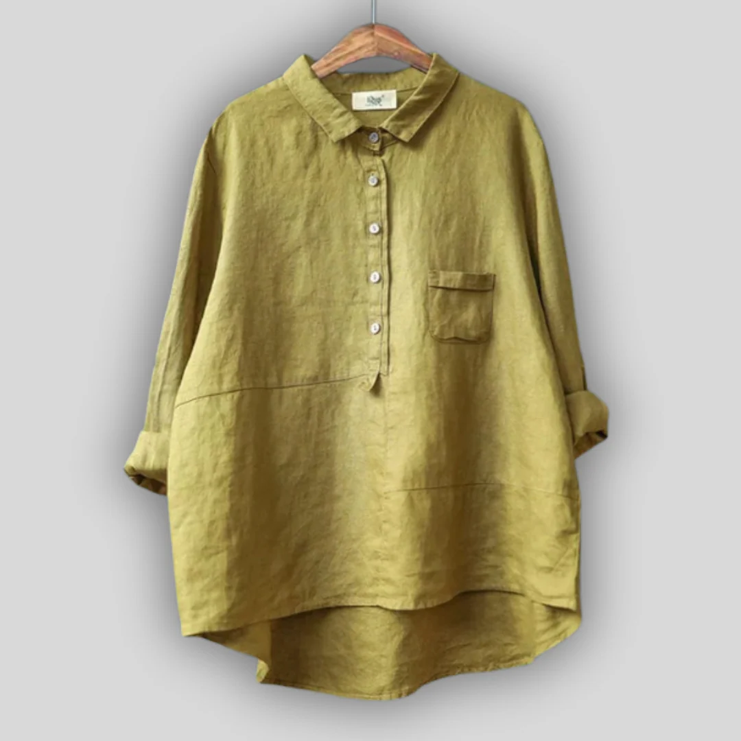 Katrin - Linen Blouse - Image 5