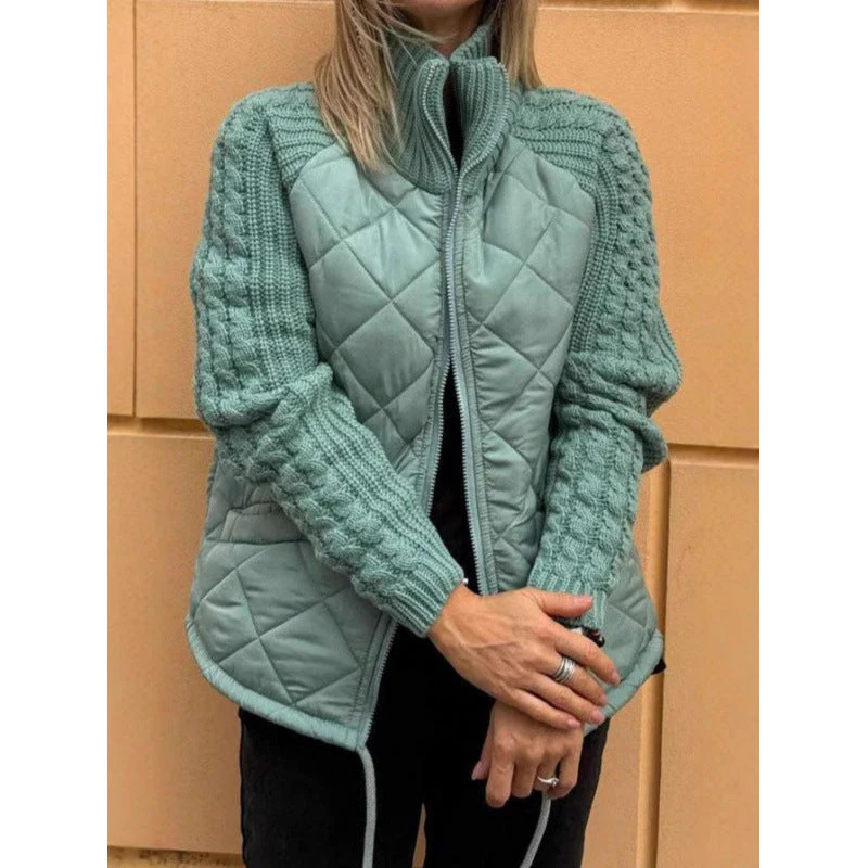 Katrin | Patchwork Jacke mit Stehkragen - Image 5