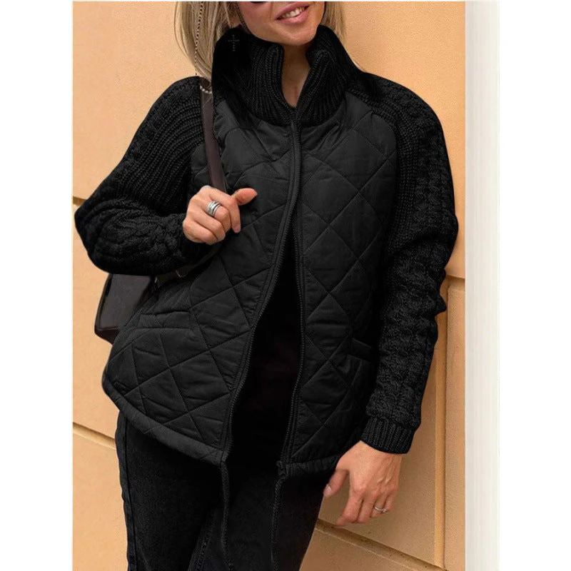 Katrin | Patchwork Jacke mit Stehkragen - Image 8