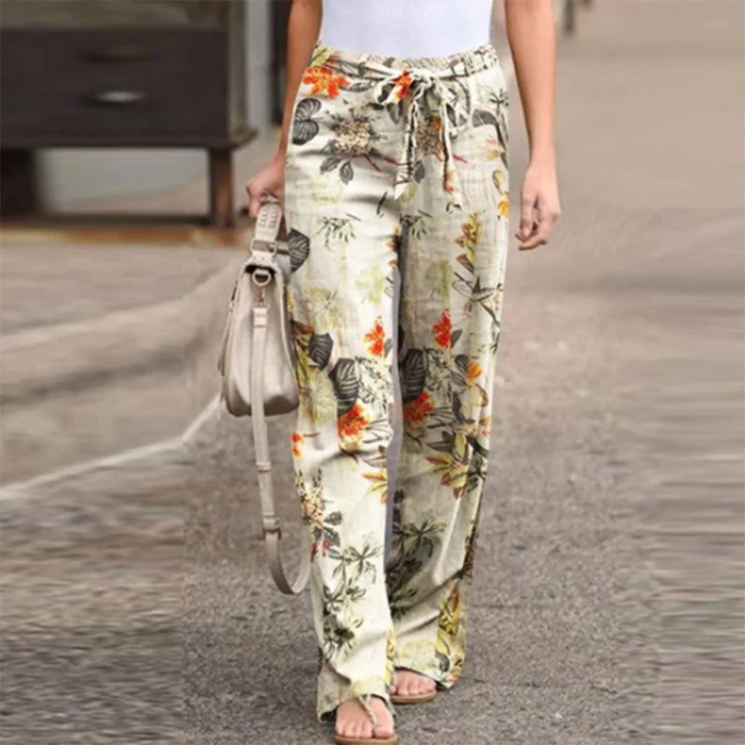 Katrina | Elegante Hose mit Blumenprint Women - Image 2