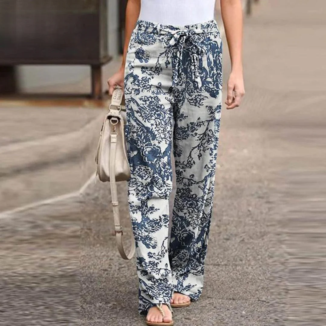 Katrina | Elegante Hose mit Blumenprint Women - Image 3