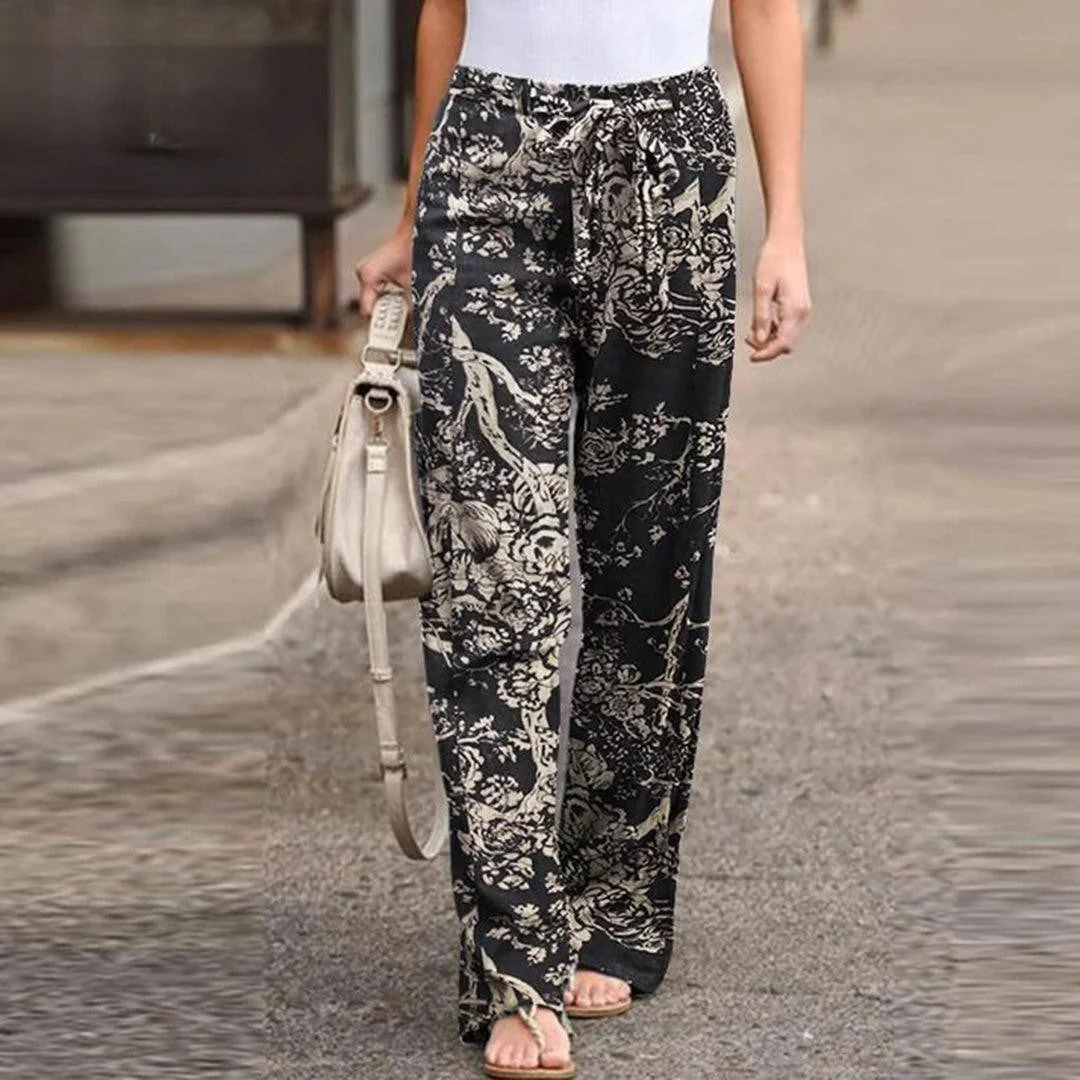 Katrina | Elegante Hose mit Blumenprint Women - Image 5