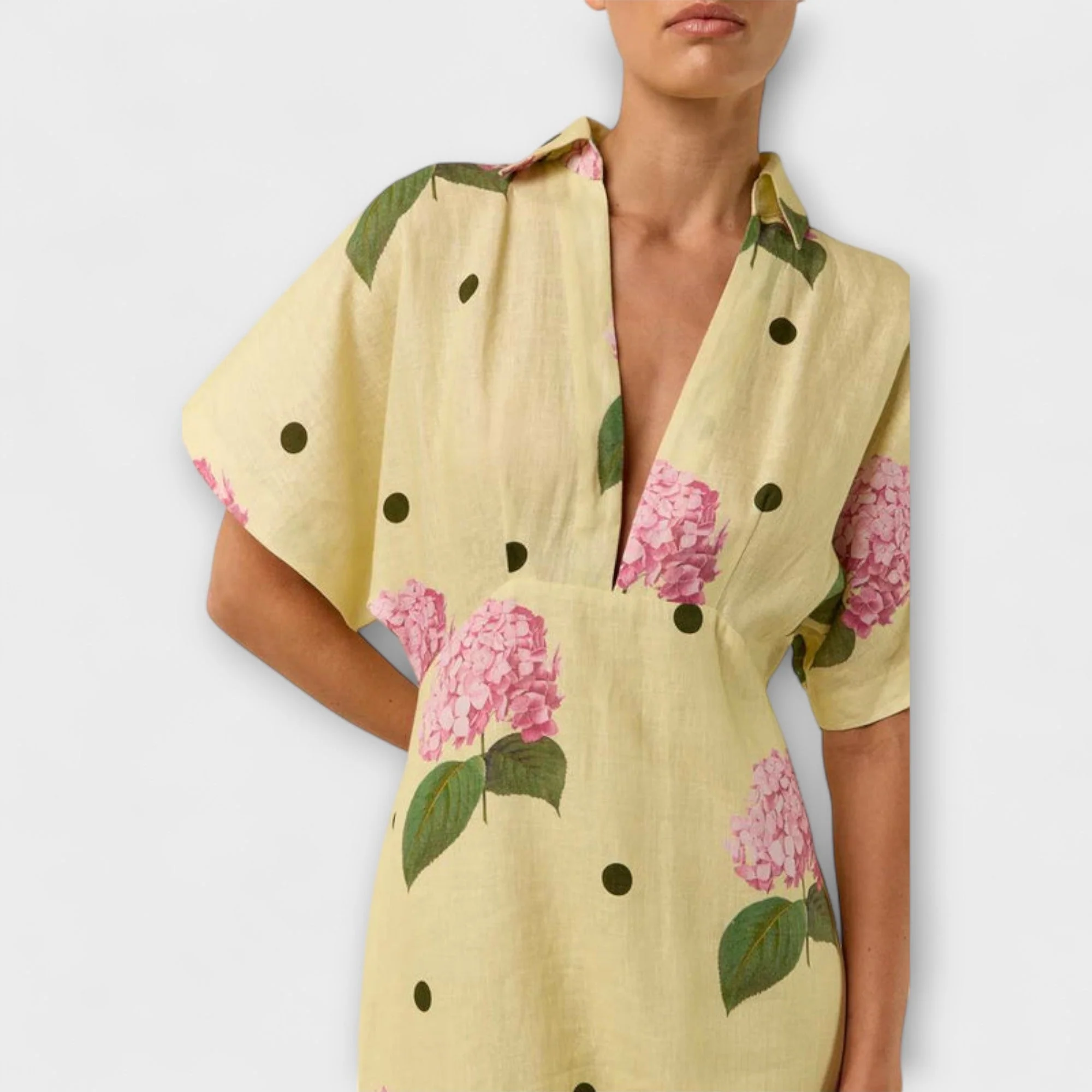 Kayla - Langes, Fließendes Kleid - Image 3