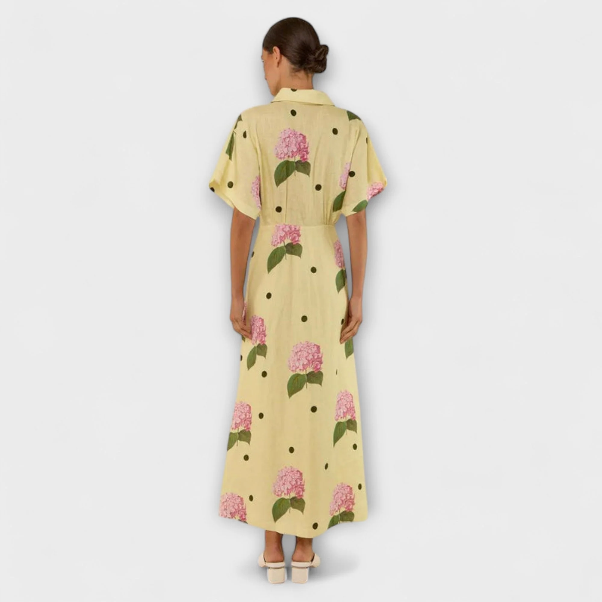Kayla - Langes, Fließendes Kleid - Image 4