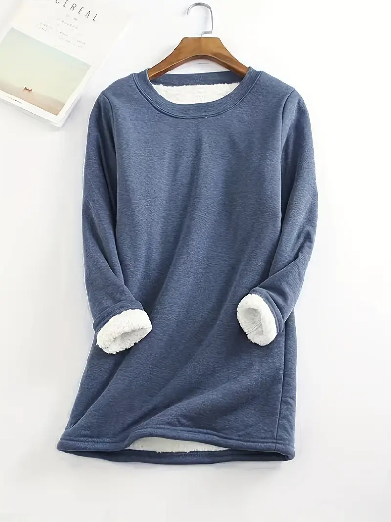 Kaylee - Hals Fleece Sweatshirt - Image 3