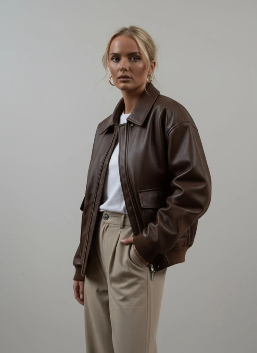 Kayna| Vintage-Jacke aus Altleder - Image 6