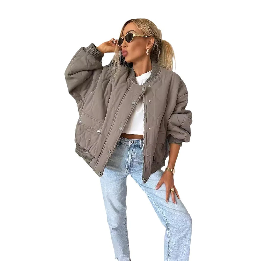 Keira | Gestepptes Oversize-Bomberjacke - Image 4