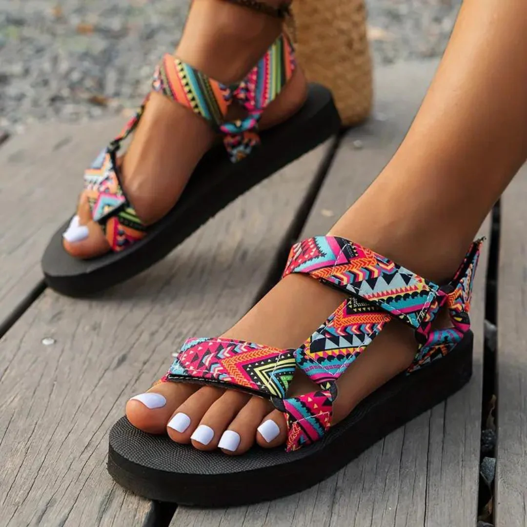 Keira | Strand-Sandalen im Boho-Stil für Frauen - Image 3