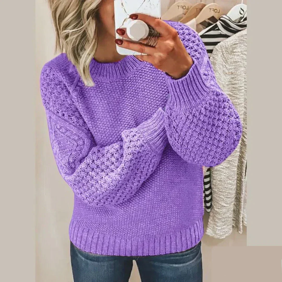 Kelly - Klassischer Wollpullover - Image 5