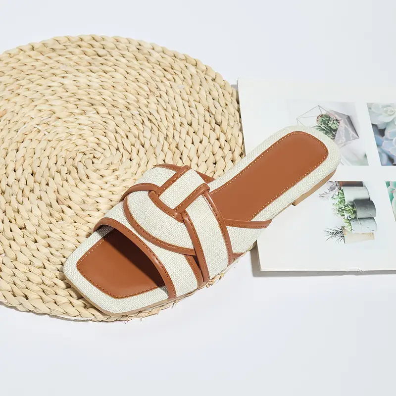 Keoka – Stylische flache Slide-Sandalen - Image 2