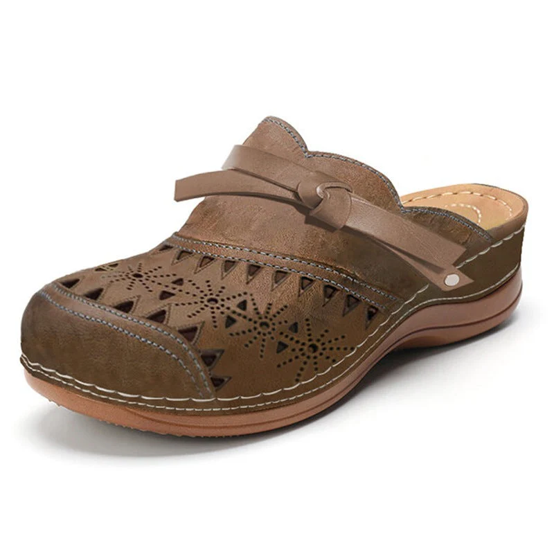 Kerstin- Legere orthopädische Clogs Hausschuhe für Damen - Image 4