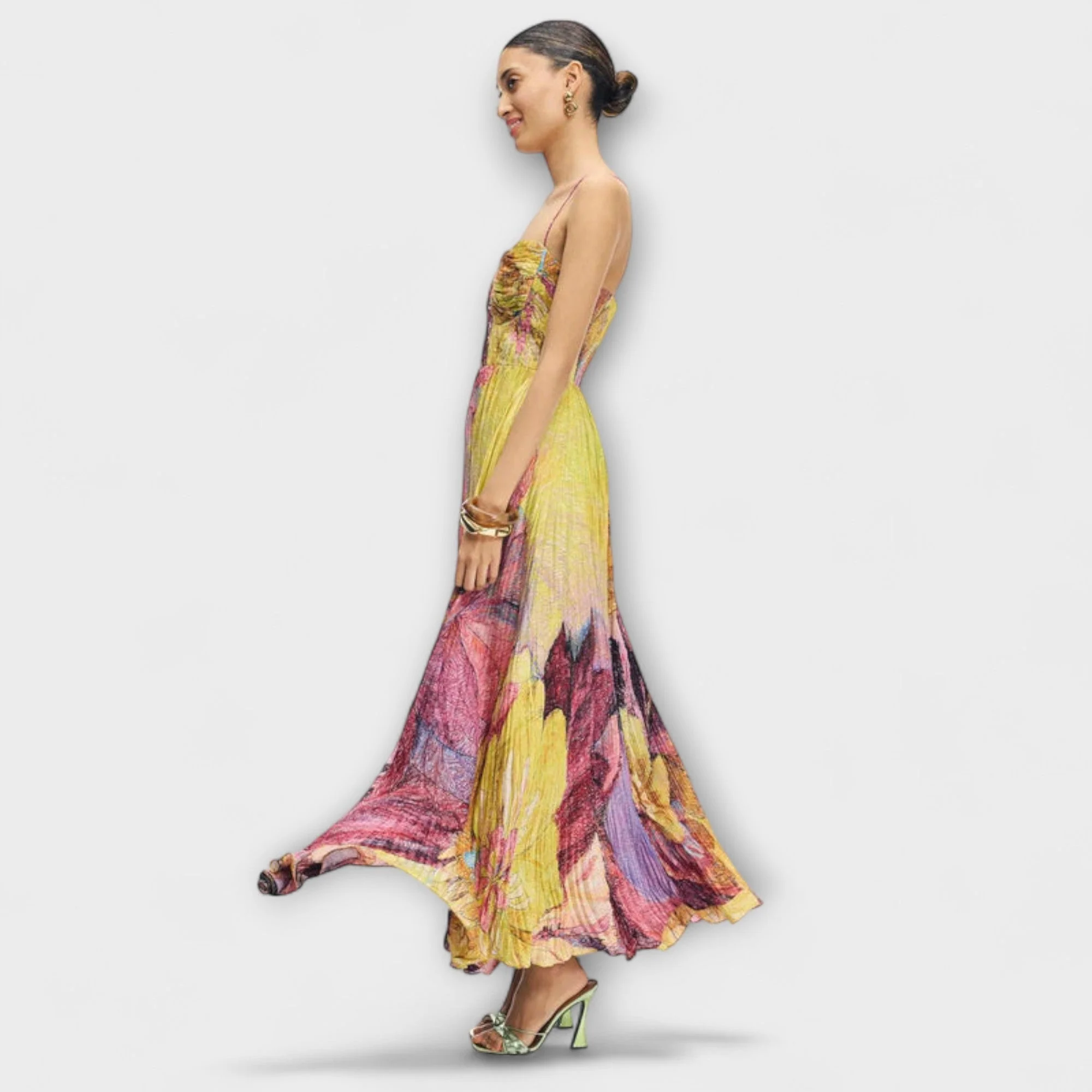 Kiara - Maxikleid mit auffälligem Ikat-Muster - Image 2