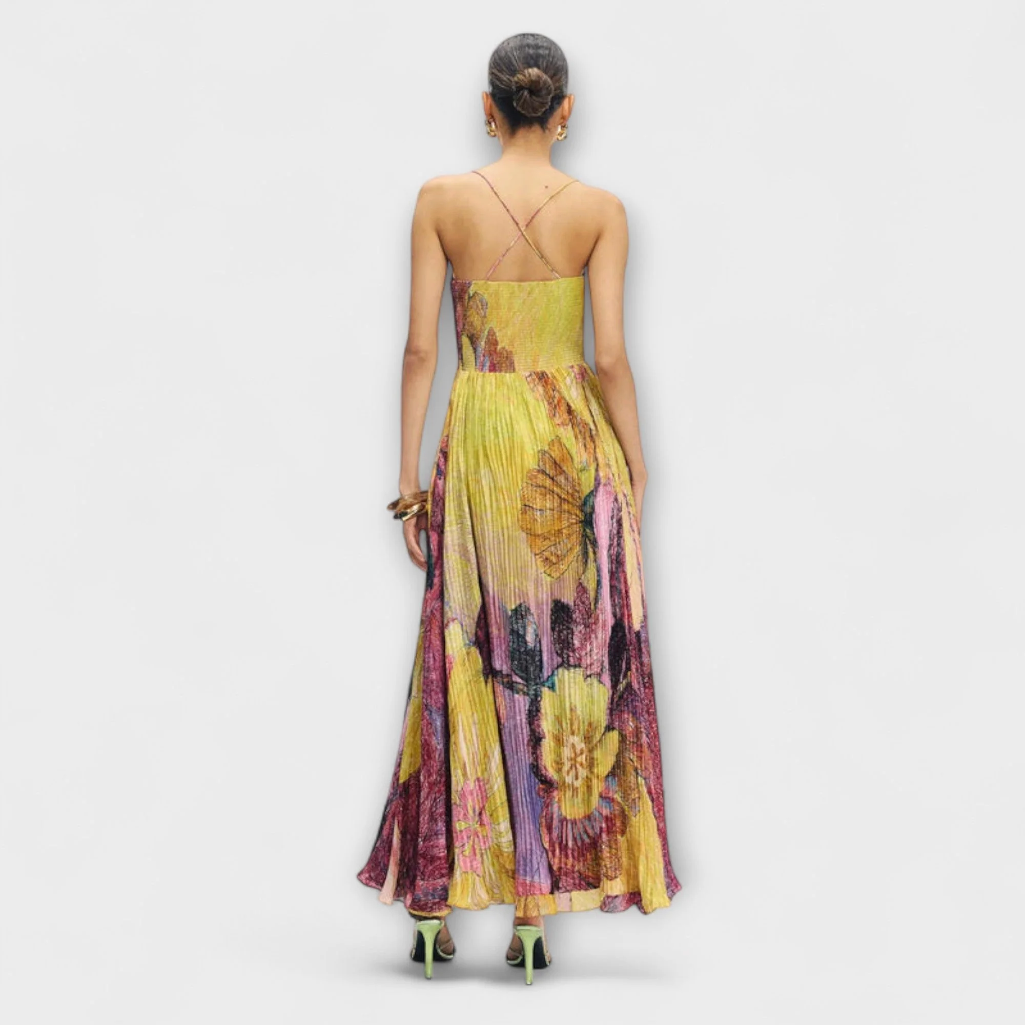 Kiara - Maxikleid mit auffälligem Ikat-Muster - Image 3