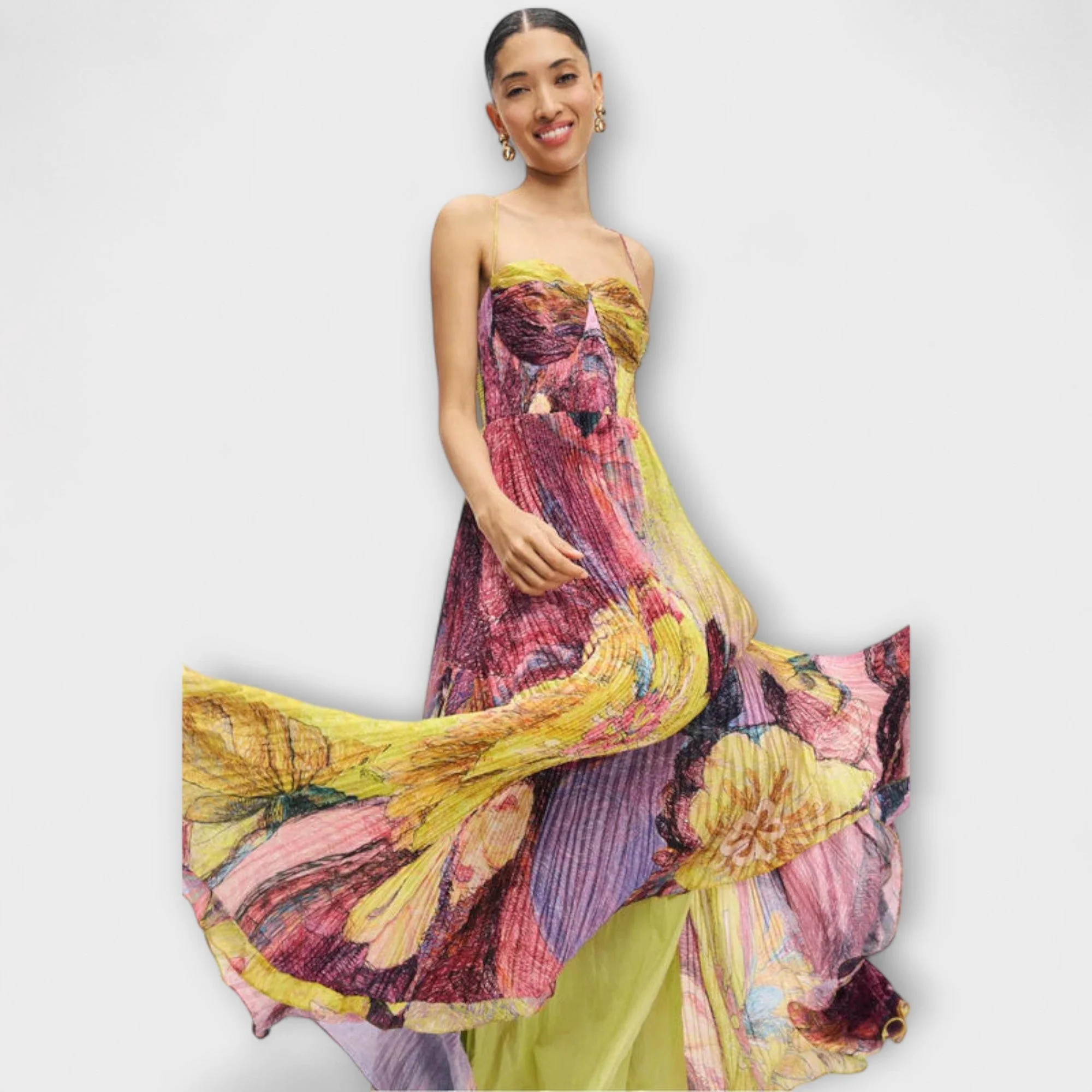 Kiara - Maxikleid mit auffälligem Ikat-Muster - Image 4