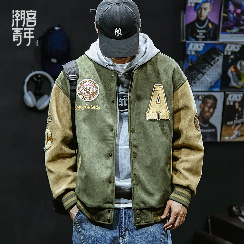 Kiora | College Baseballjacke Mit Stickerei - Image 4