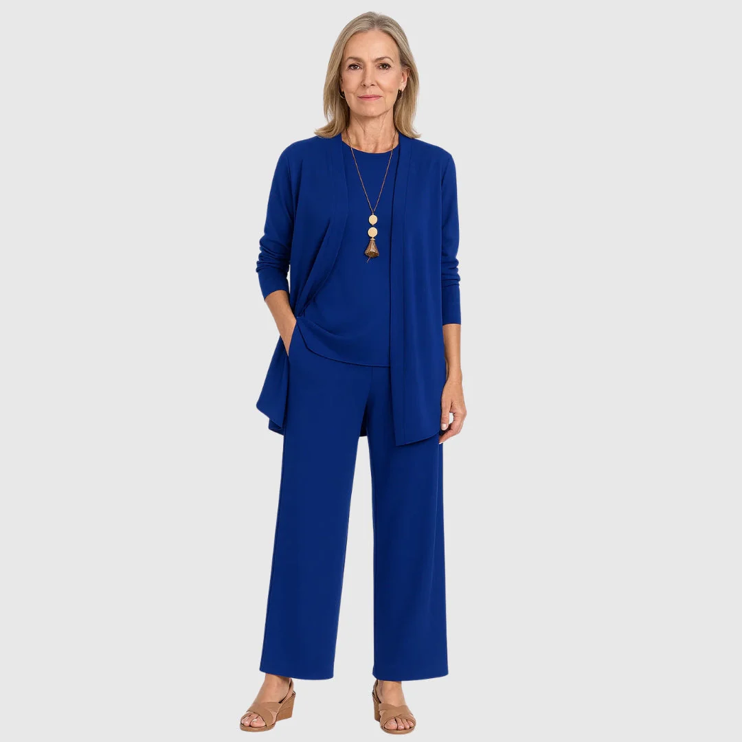 Kirsten | Damen Minimalistisches Dreiteiliges Lounge Set - Image 6
