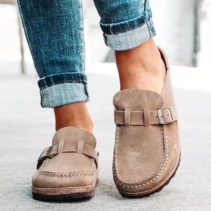 Kirsten | Damen Schnallen Slip-On Loafer - Image 3