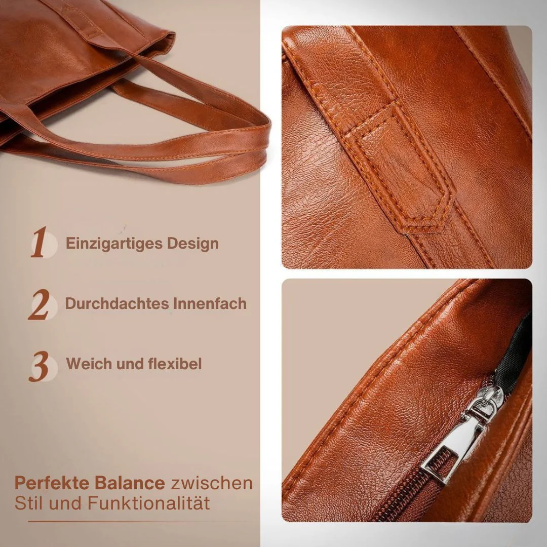 Klara - Klassische Leder-Umhängetasche - Image 3