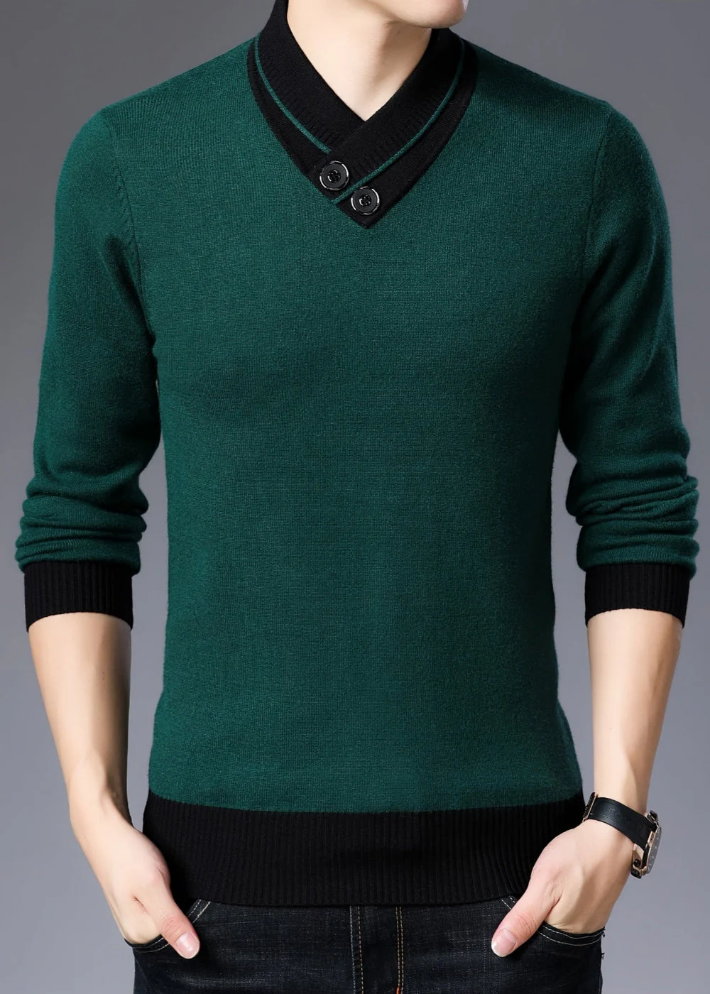 Klassisch eleganter Pullover - Marky - Image 2