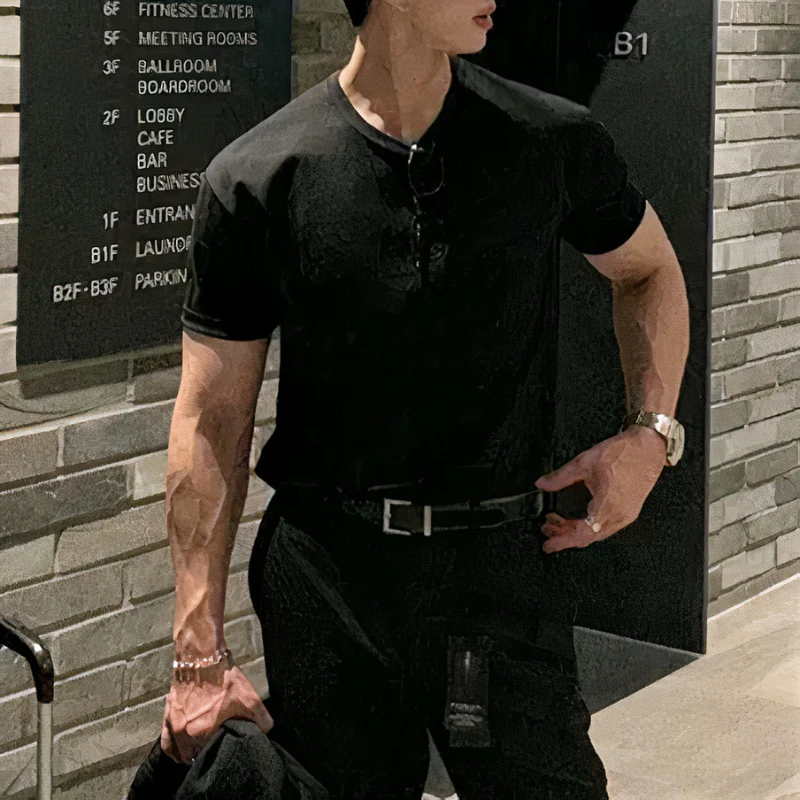 Klassisch elegantes Poloshirt für Herren | Kurzarm - Image 2
