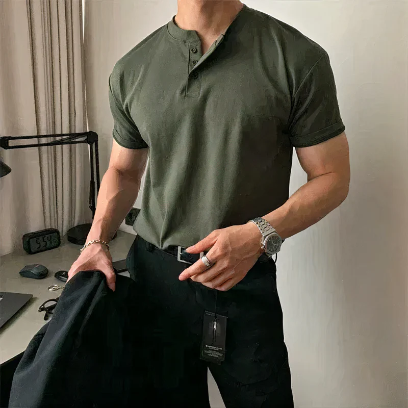 Klassisch elegantes Poloshirt für Herren | Kurzarm - Image 3