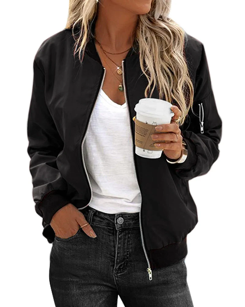 Klassische Bomberjacke für Damen - Image 5