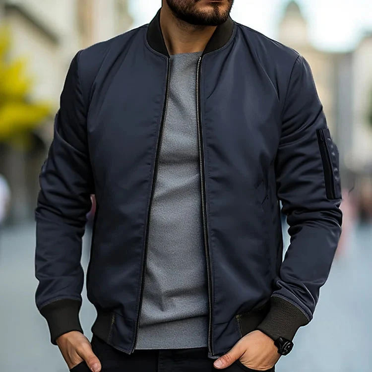Klassische Bomberjacke für Männer - Hartwig - Image 8