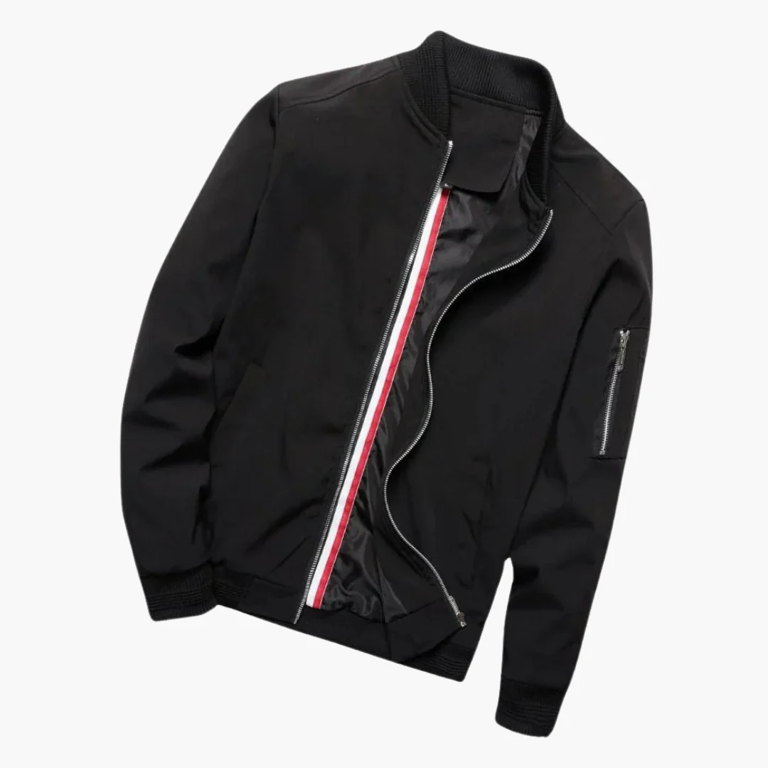 Klassische Bomberjacke für Männer - Reißverschluss und Stil - Image 11