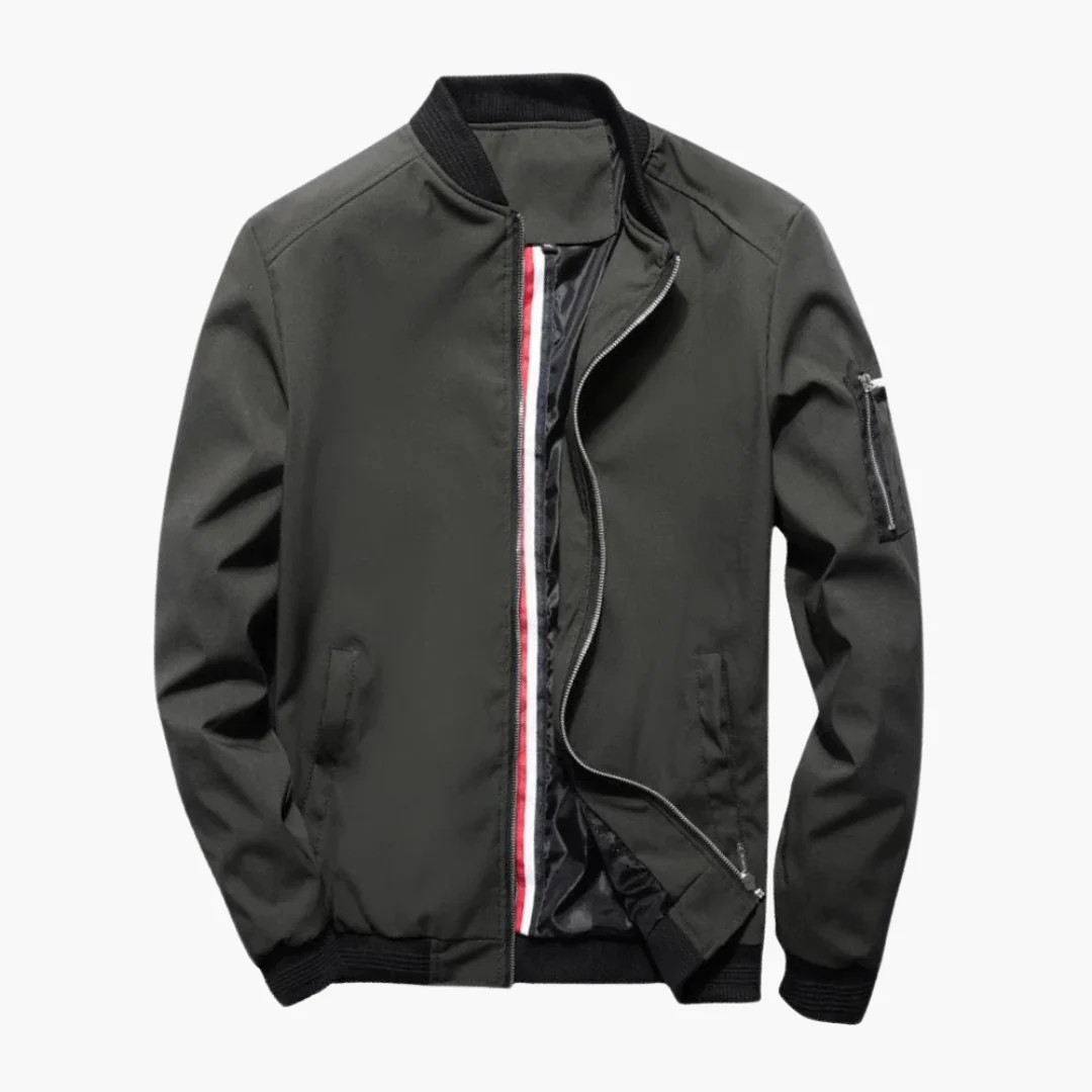 Klassische Bomberjacke für Männer - Reißverschluss und Stil - Image 9